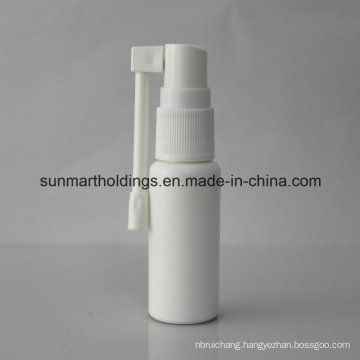 20ml White PE Bottles with PP Oral Medicine Pump